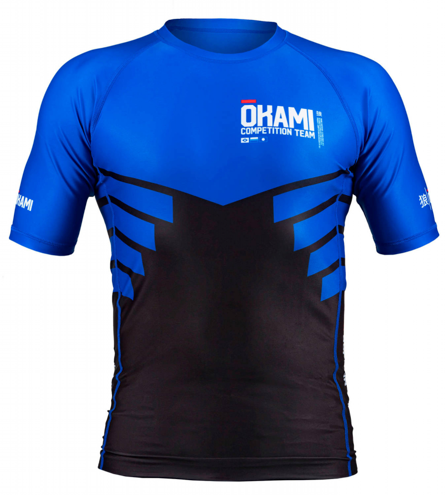 OKAMI Rashguard Competition Team Blue